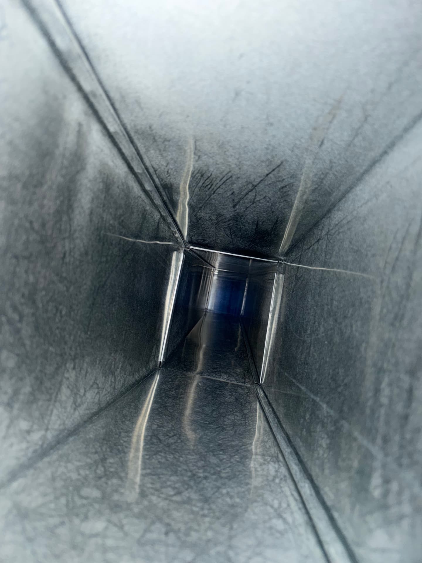 Air Duct Cleaning after Ridgeline cleaning — Supply trunk line